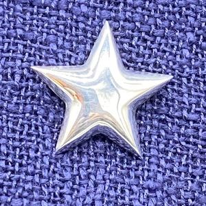 NWOT Sterling Silver Star Brooch/Pin  1” x 1”